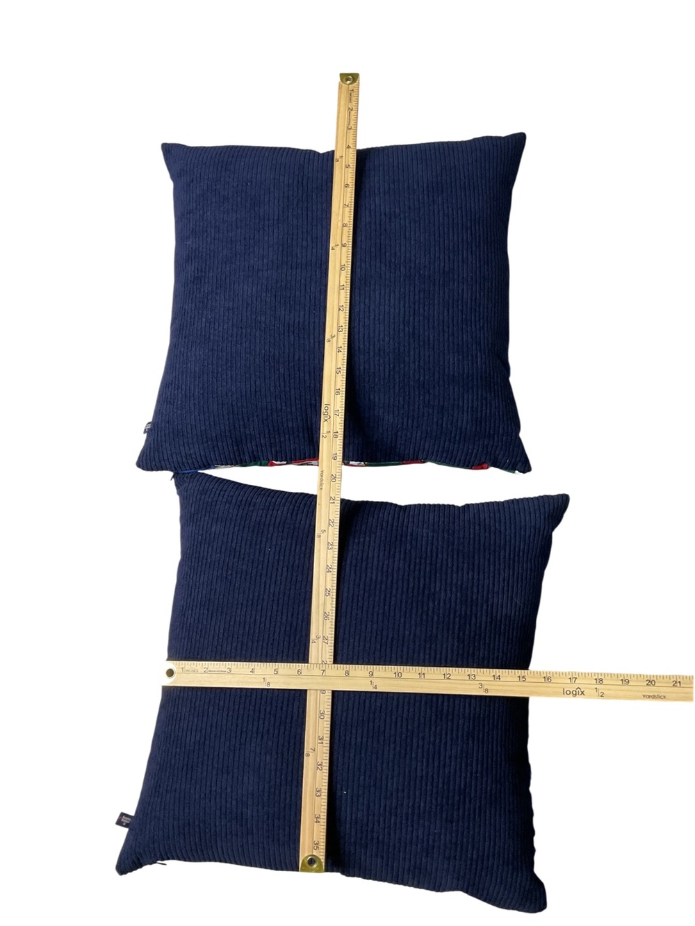 Rowing Blazers x Target Rugby Shirt Throw Pillows Set of 2 20x20 Preppy - Picture 4 of 6